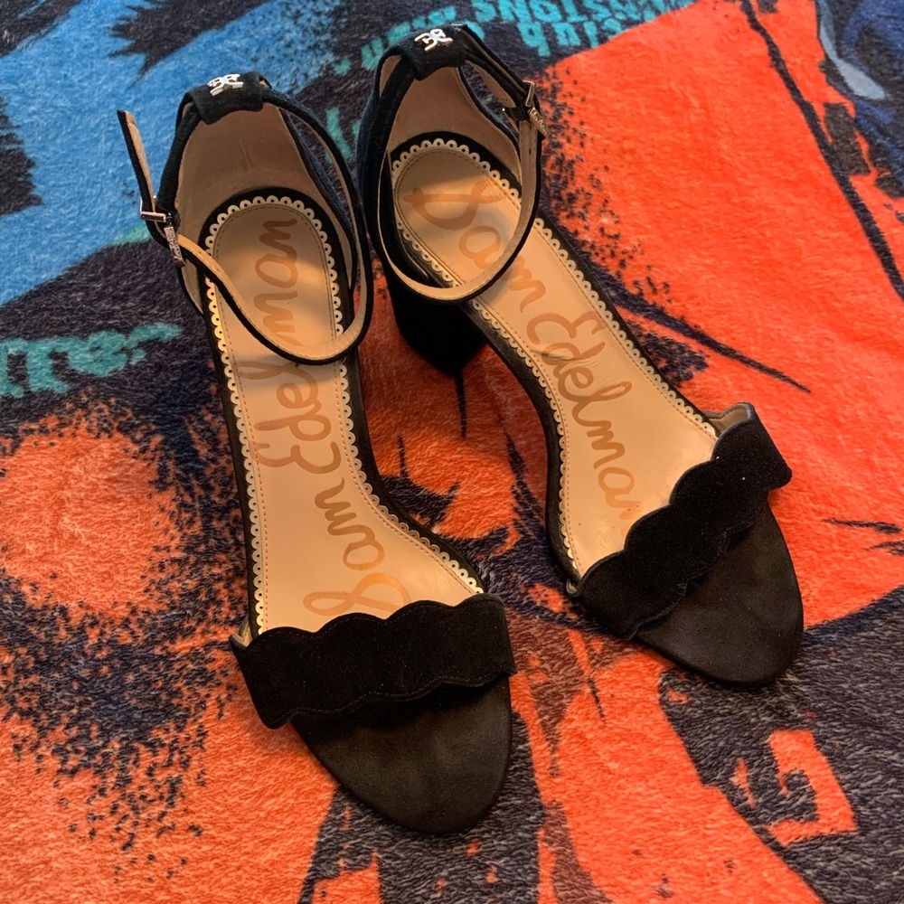 Sam Edelman Black Women's Heeled Sandals